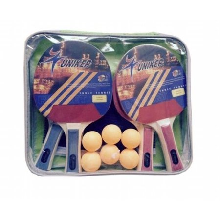 POOL CENTRAL Pool Central 32283737 Recreational Table Tennis Net; Paddles & Balls Game Set 32283737